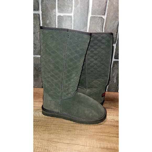 Emu Shoes Ukala By Emu Australia Womens Suede Wool Lined Boots Dark